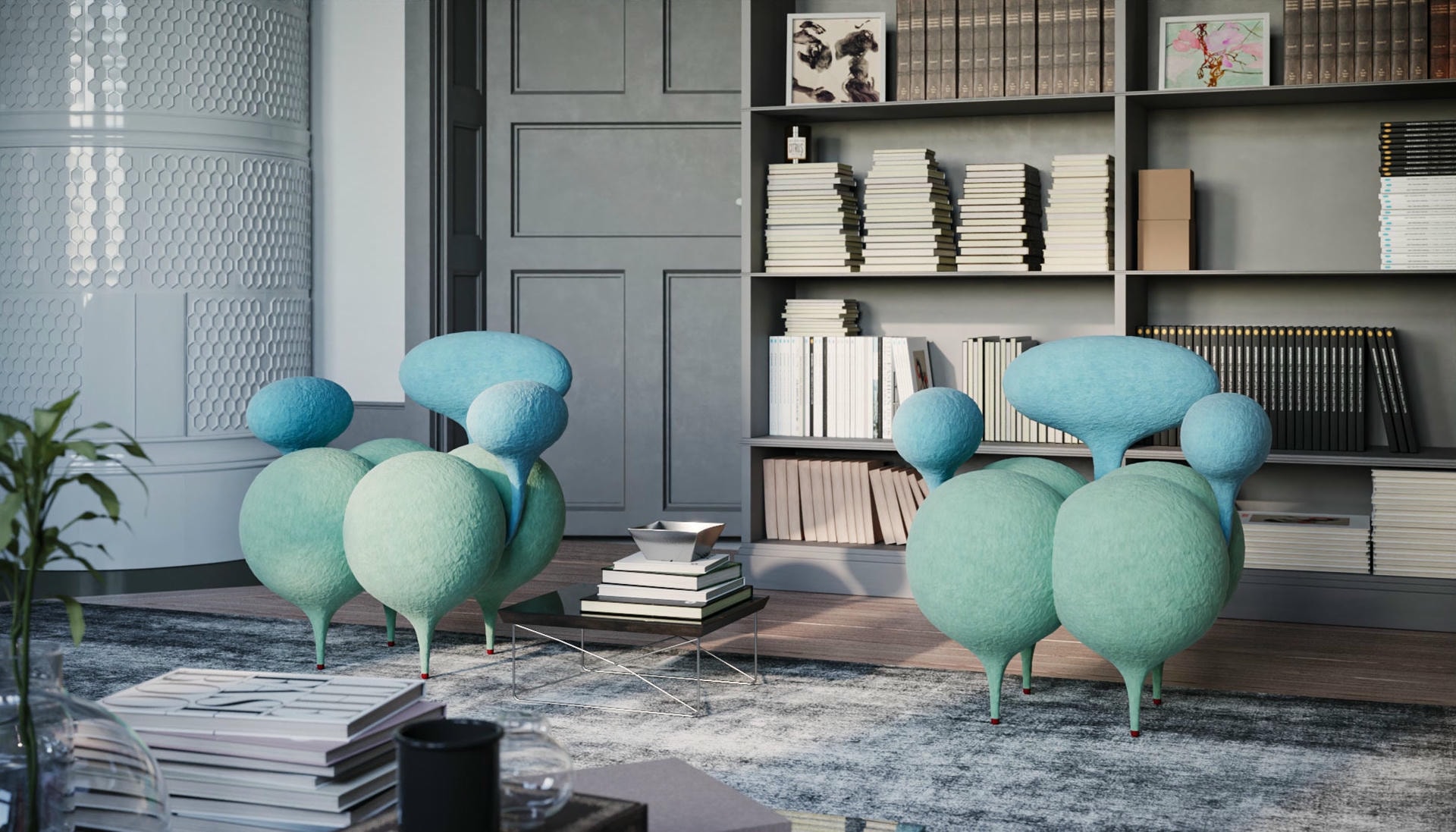 Inflated Ass Chair by Taras Yoom 8