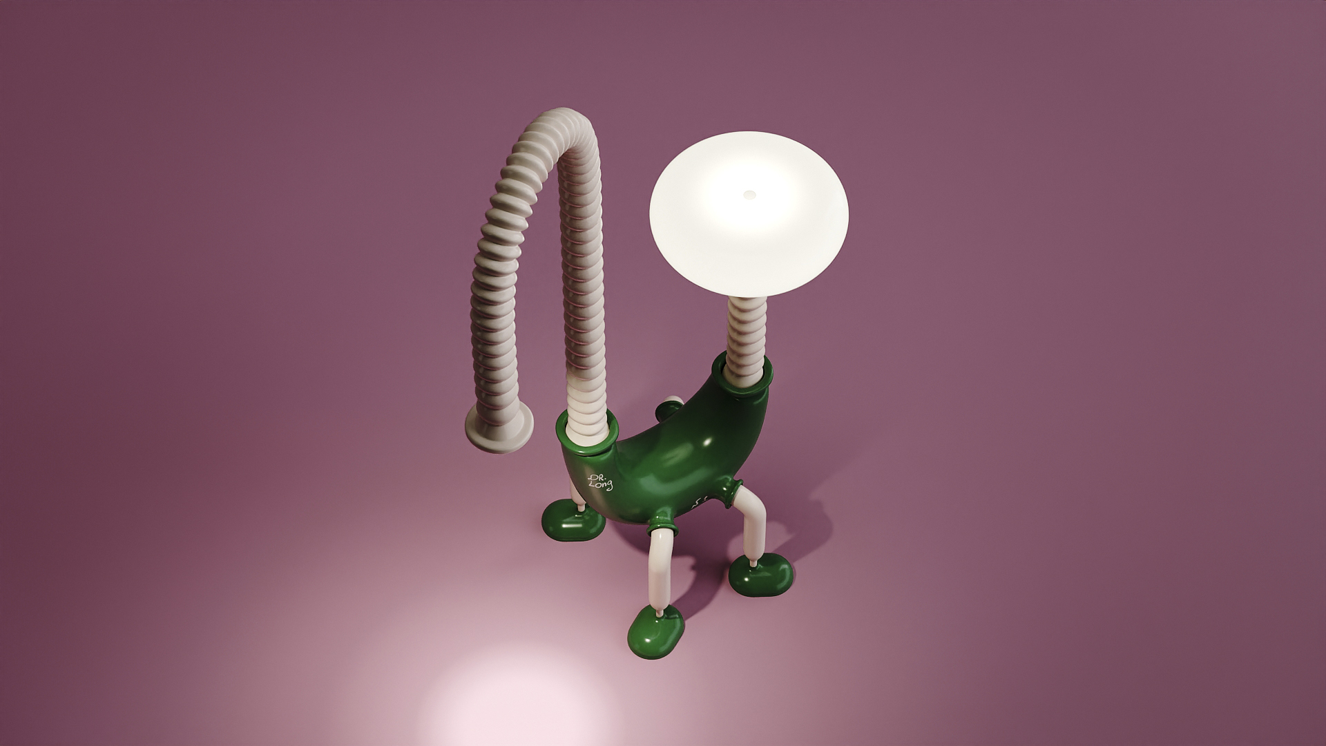 Long Floor Lamp by Taras Zheltyshev 5