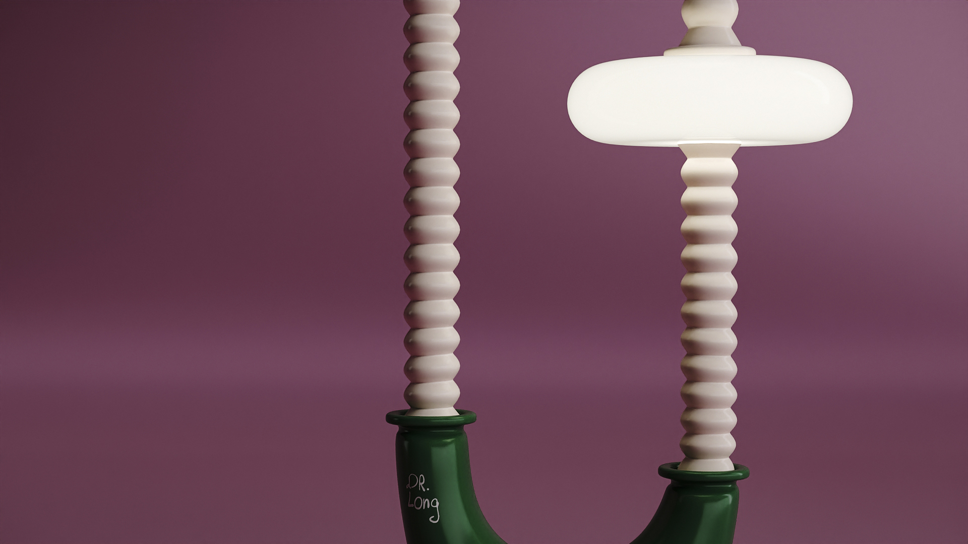 Long Floor Lamp by Taras Zheltyshev 6