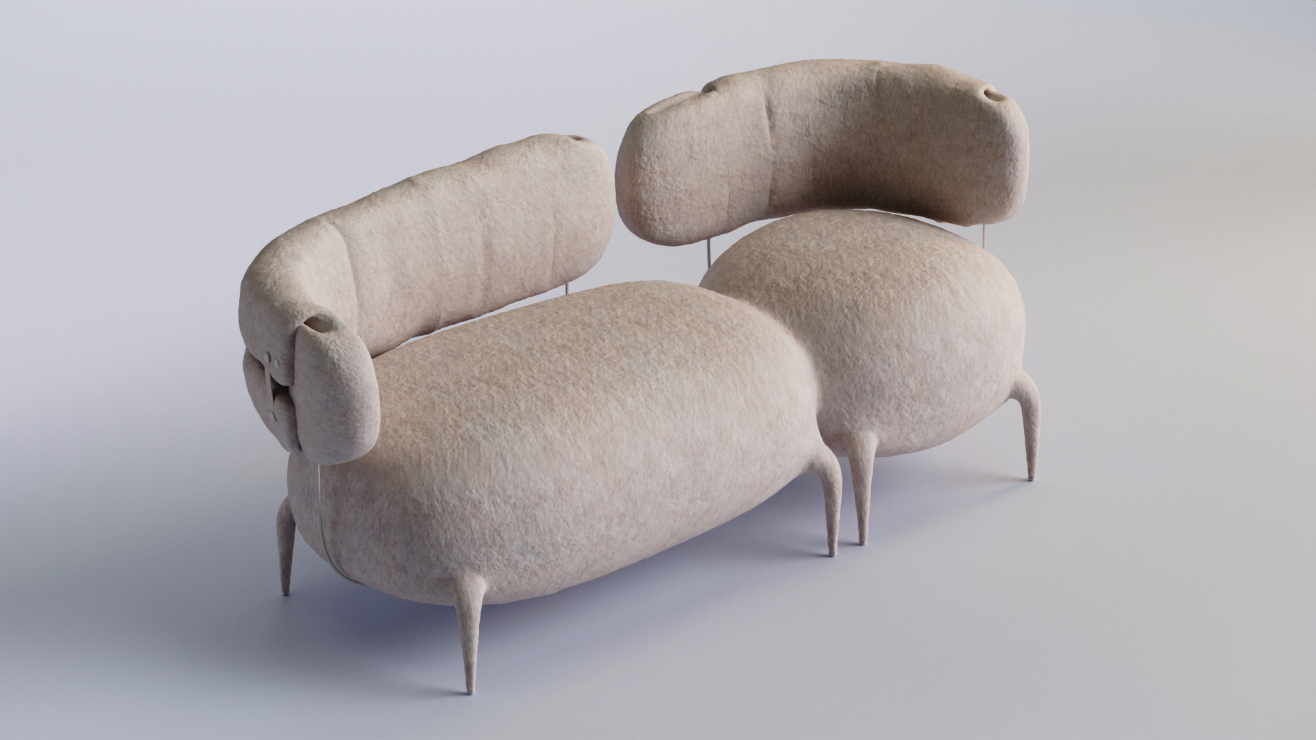 Lymphosofa Sofa by Taras Zheltyshev 6