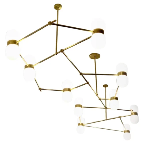 Nuvol Chandelier 10 Lamps by Contain 1