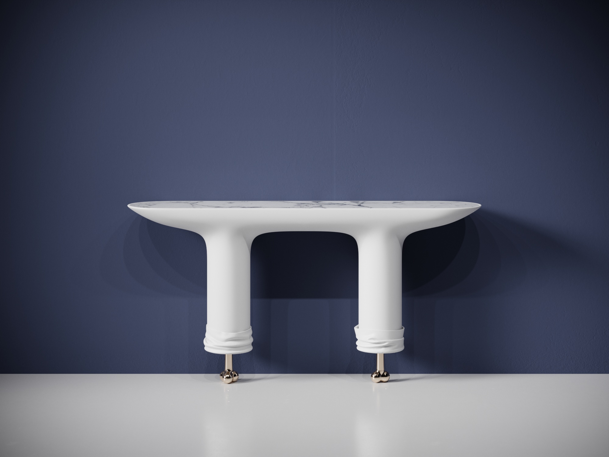 Raise Your Feet Console Table by Taras Zheltyshev 2