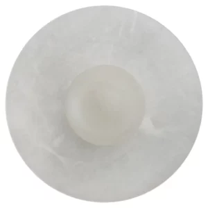 Alba Simple Wall Alabaster Light by Contain