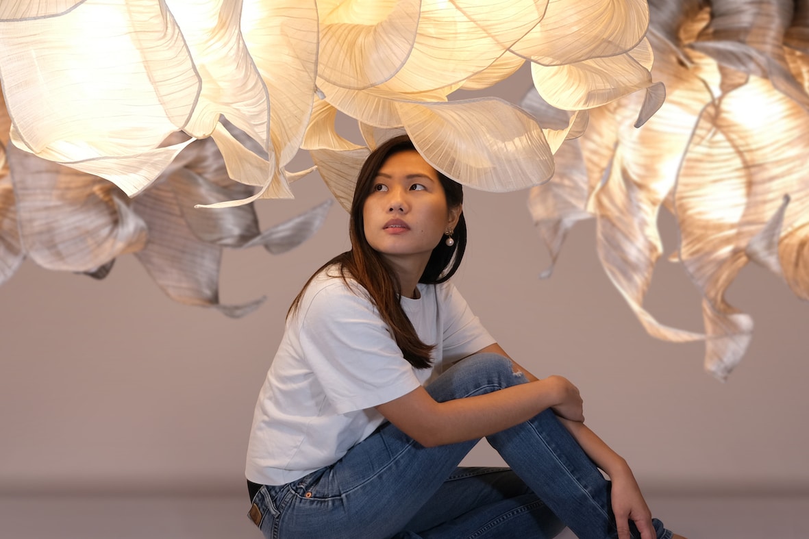 Mirei Monticelli profile photo with Nebula Maxi lamps