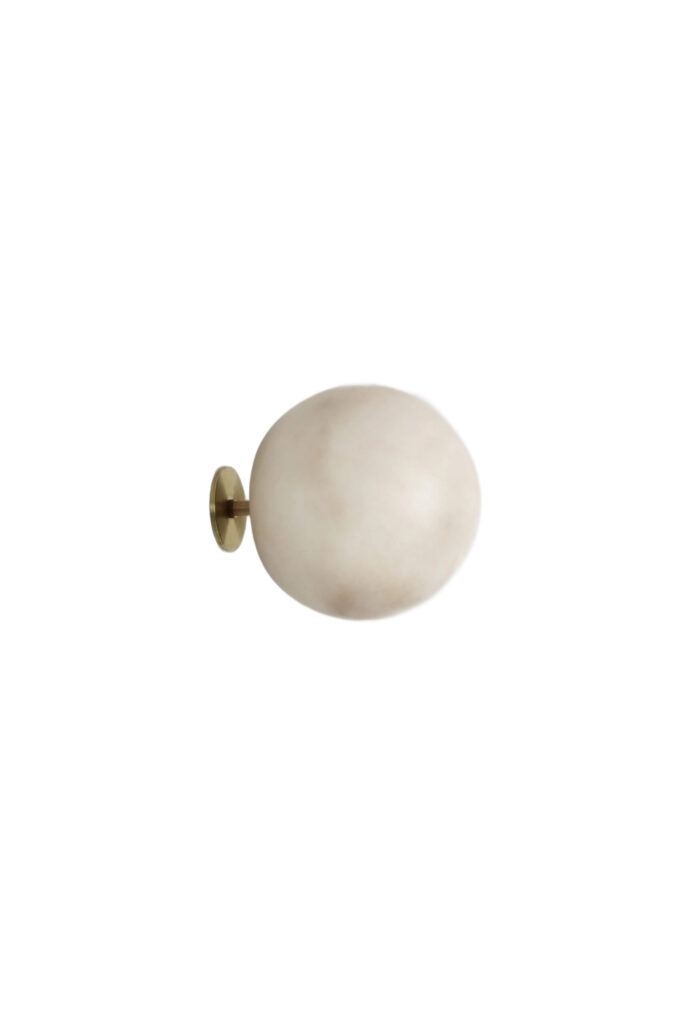 Planette Wall 12 Alabaster Wall Light by Contain 1