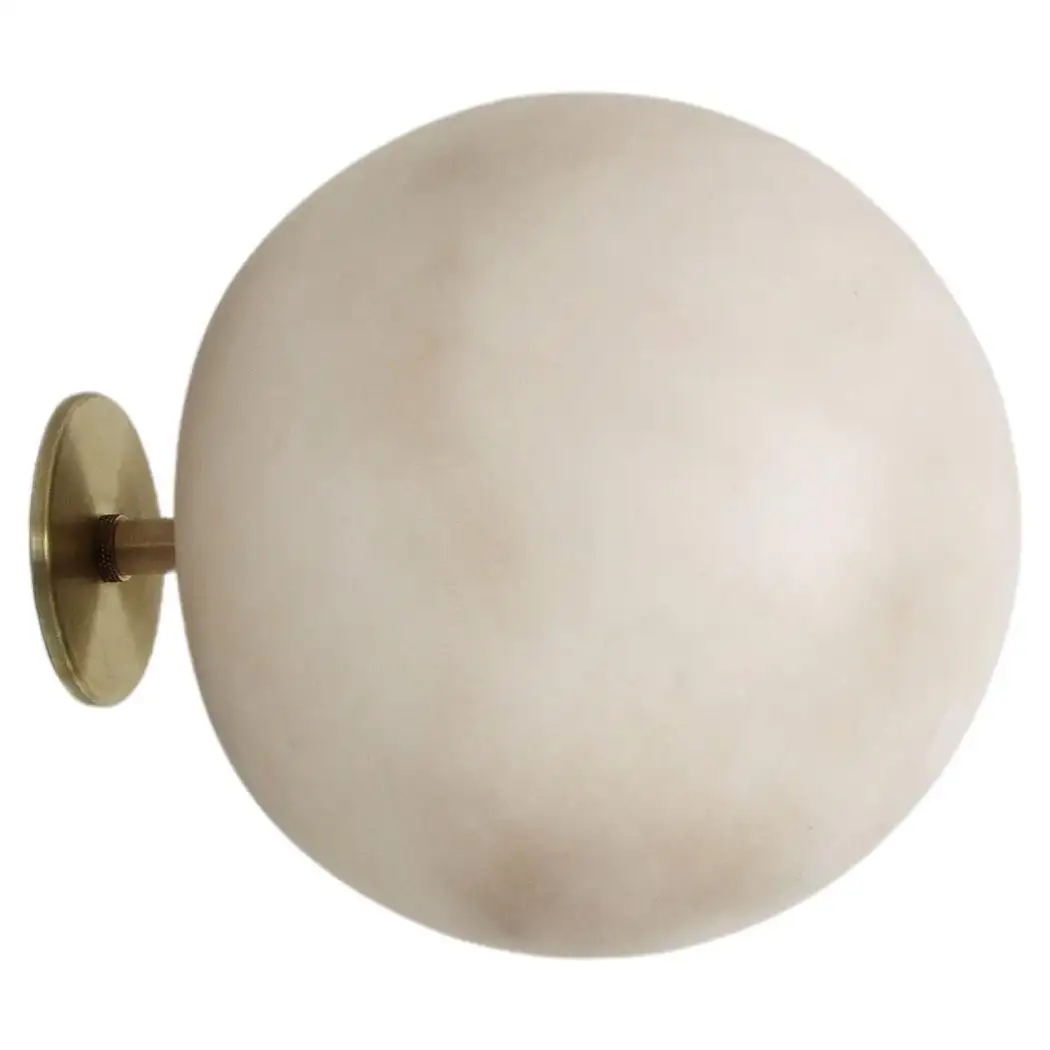 Planette Wall 12 Alabaster Wall Light by Contain 1
