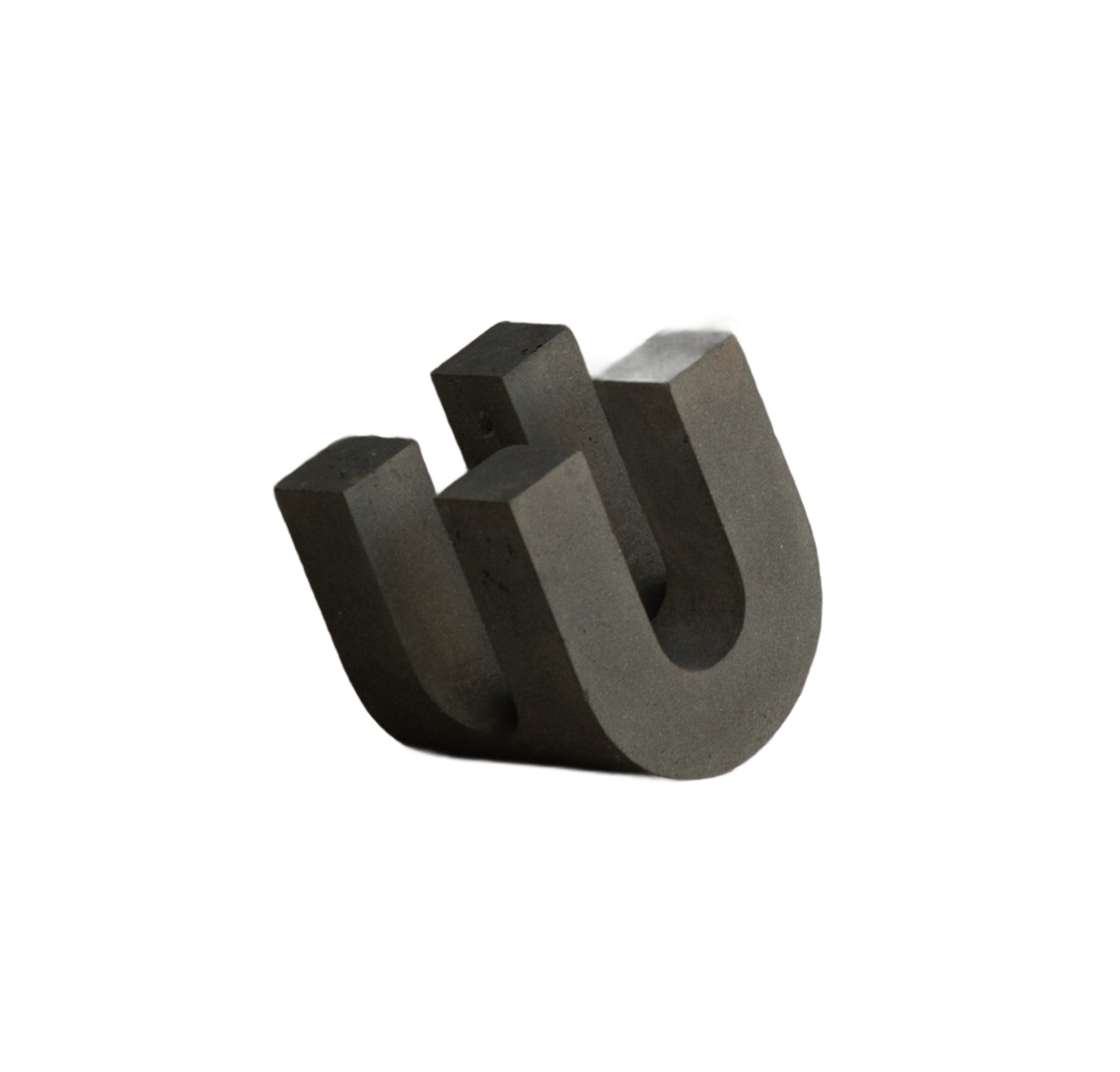 Unique Dark Kelt Sculpture in Volcanic Stone by Mesawa 1 1