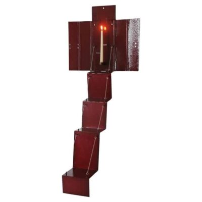 Wax Clock Altar by Panorammma