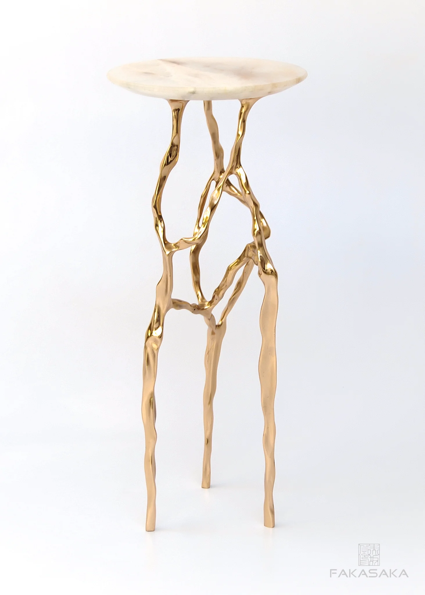 Alexia Drink Table with Onyx Top by Fakasaka Design 2