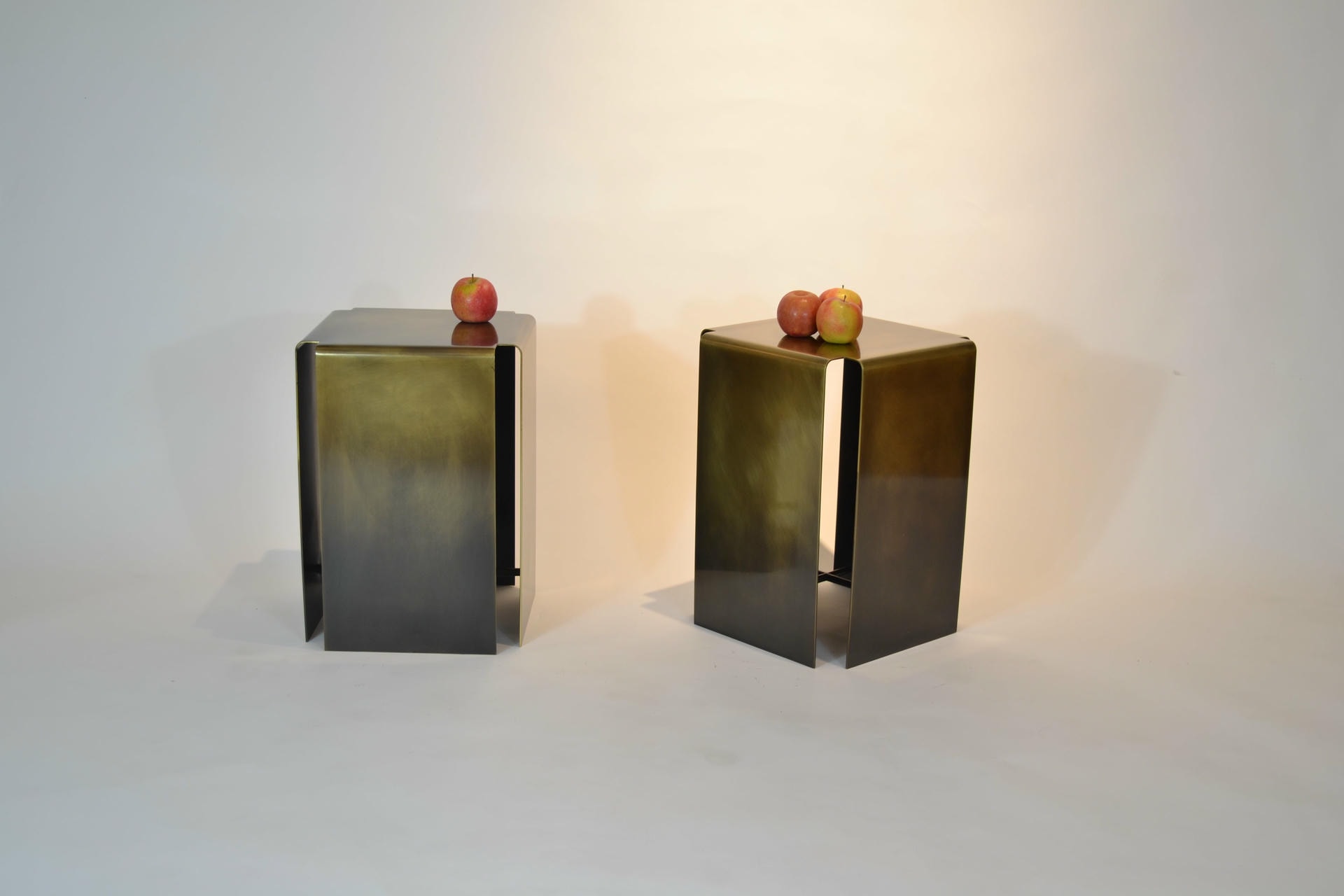 Baltic Darkened Bronze Side Table by Gentner Design 6