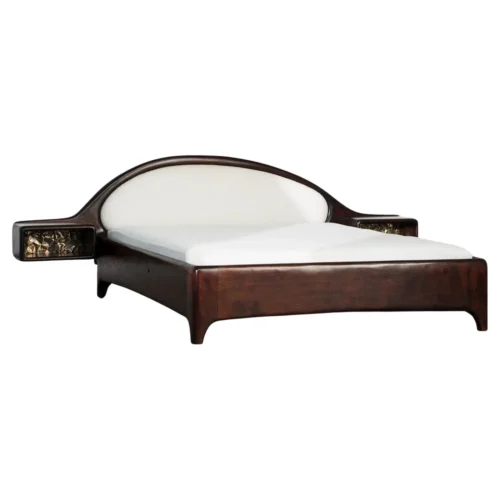 Bed with Nighstand by Tomasz Omachel 1