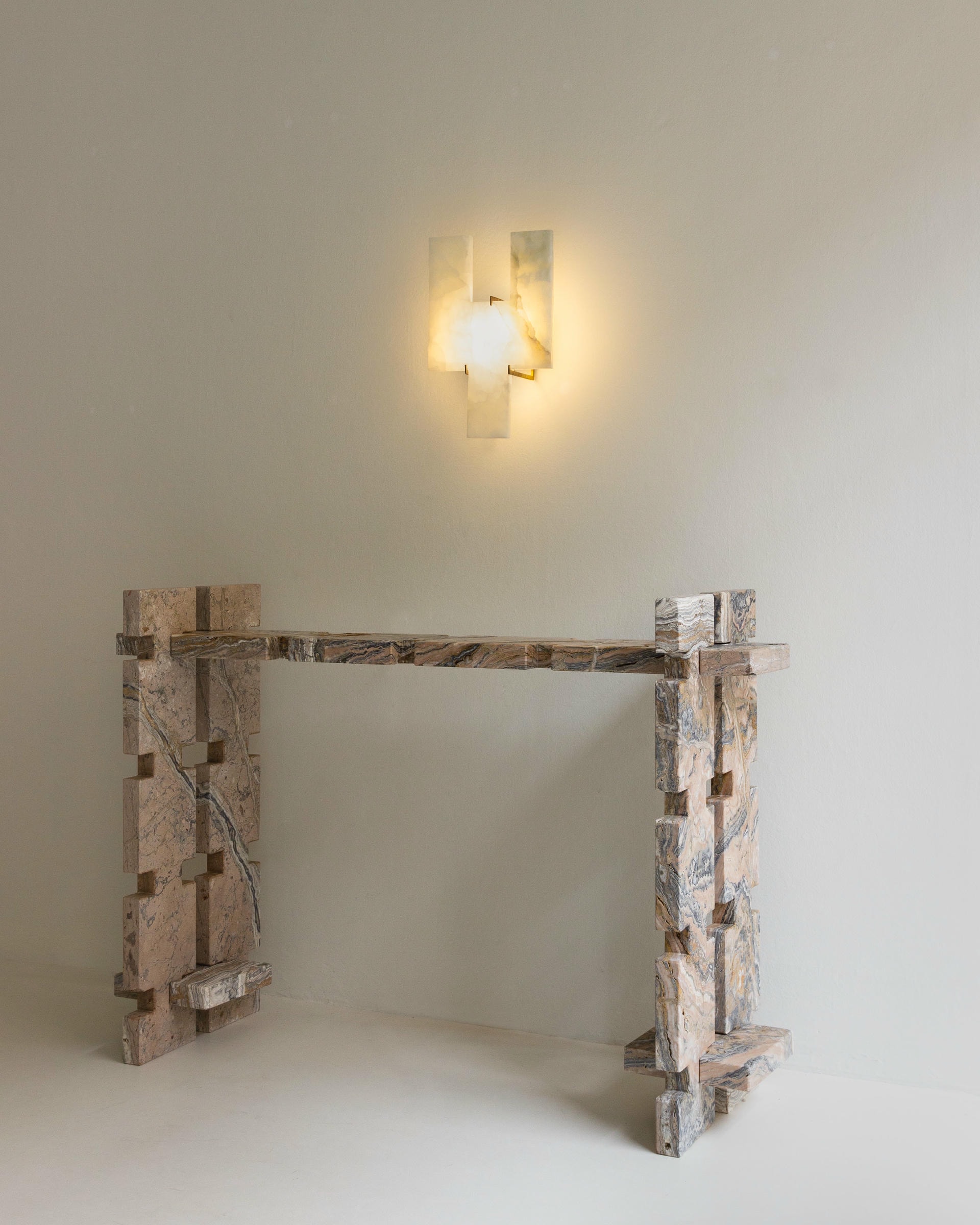 Brick Onyx Wall Lamp by Idaaf Architects 9