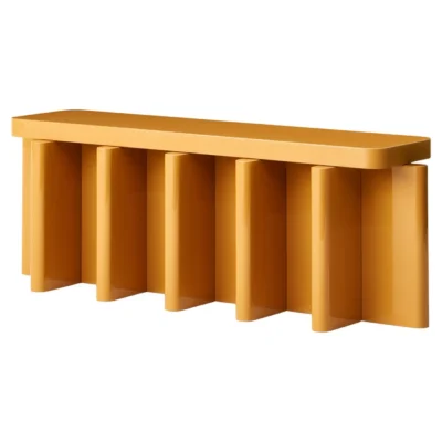 Caramel Spina B5.1 Bench by Cara Davide