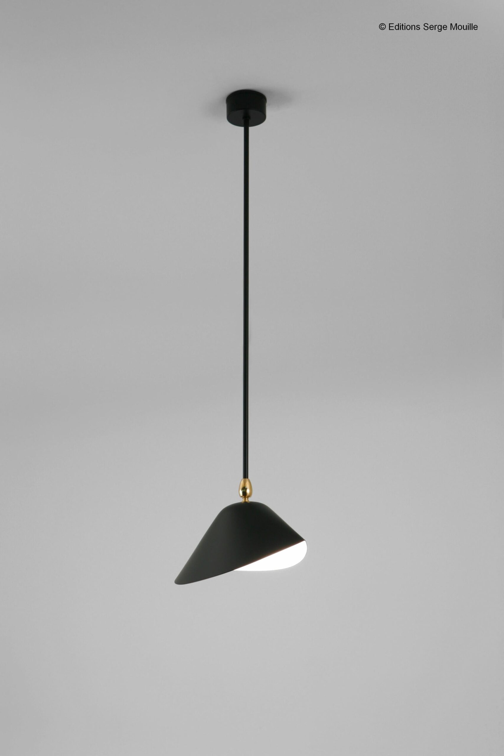 Ceiling Lamp 2 Still Arms by Serge Mouille 7