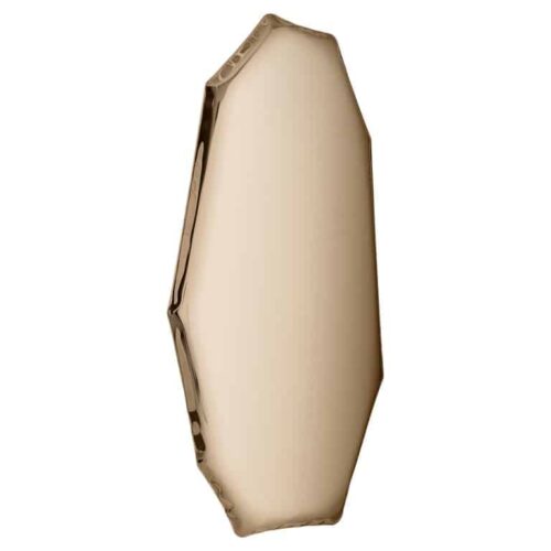 Classic Gold Tafla C3 Sculptural Wall Mirror by Zieta 1