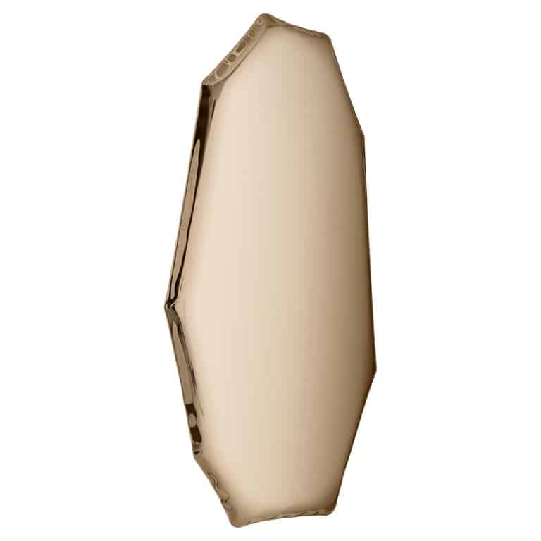 Classic Gold Tafla C3 Sculptural Wall Mirror by Zieta 1