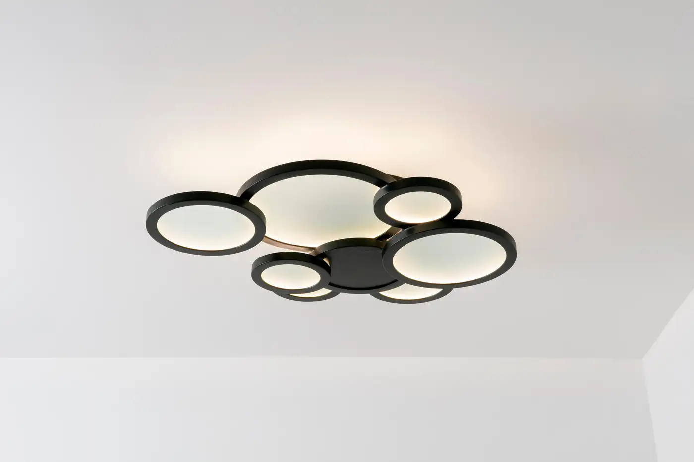 Cloud Ceiling Mounted Black Steel Carla Baz 5