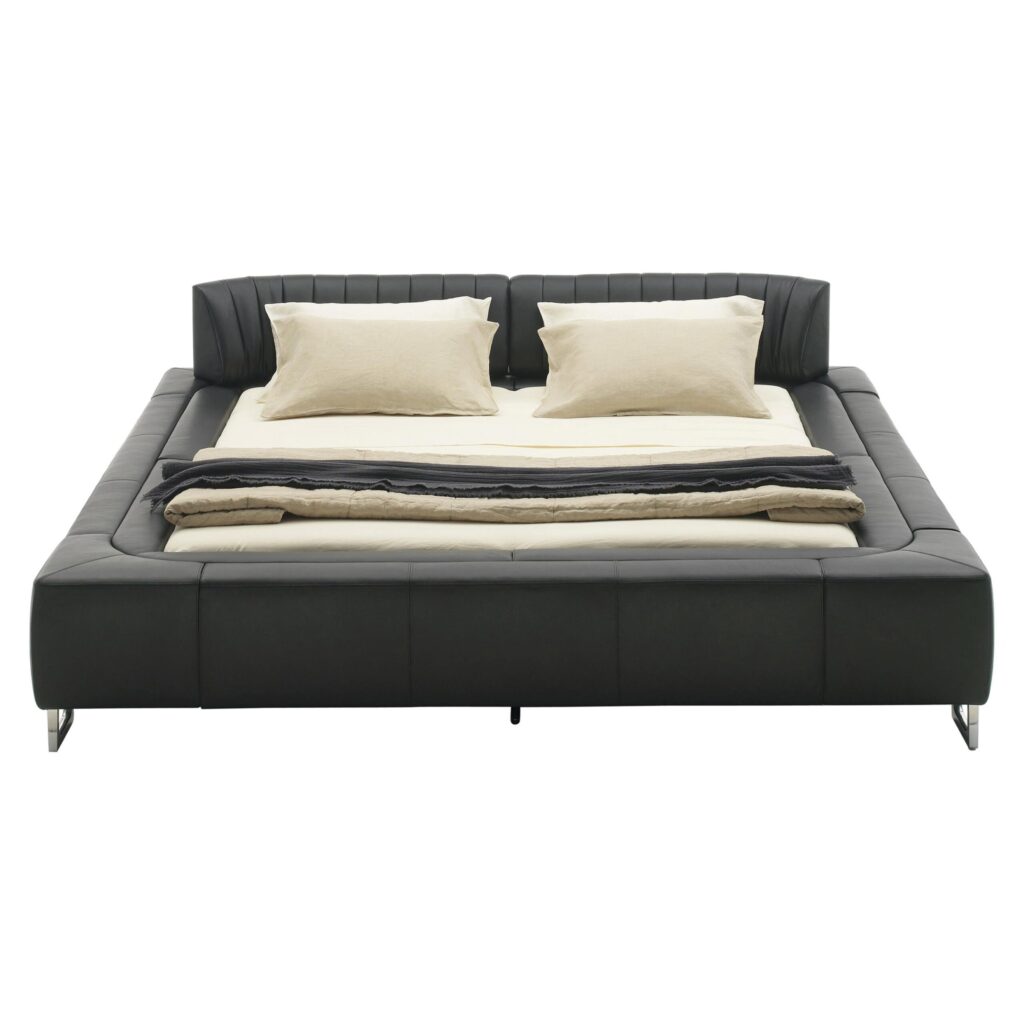 DS 1165 Bed by De Sede Leather and Metal Modern Design Switzerland 1