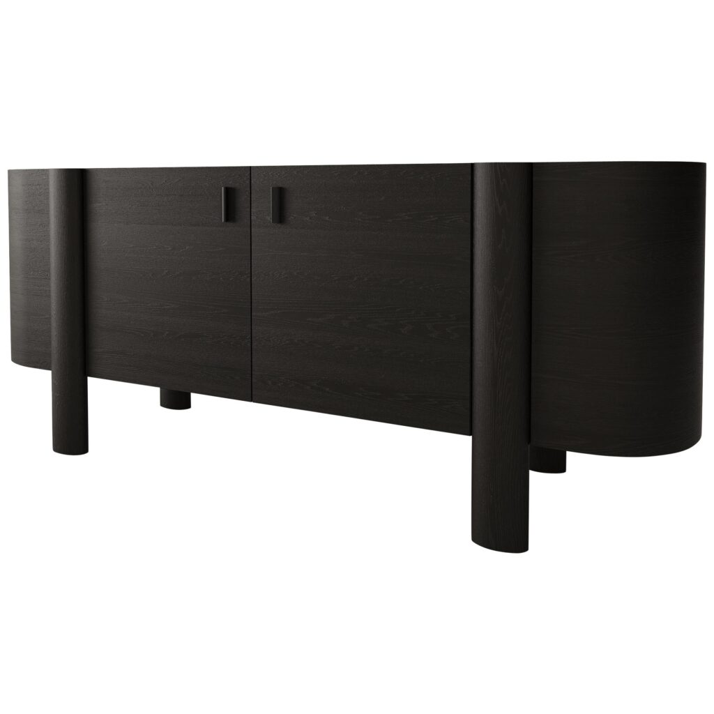 Era Oak Credenza Signed by Buket Hoscan Bazman 1