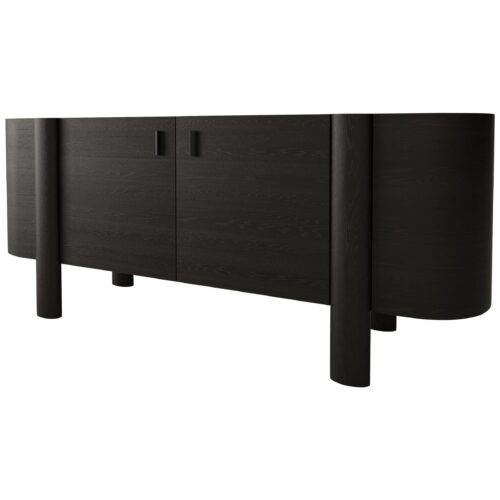 Era Oak Credenza Signed by Buket Hoscan Bazman 1