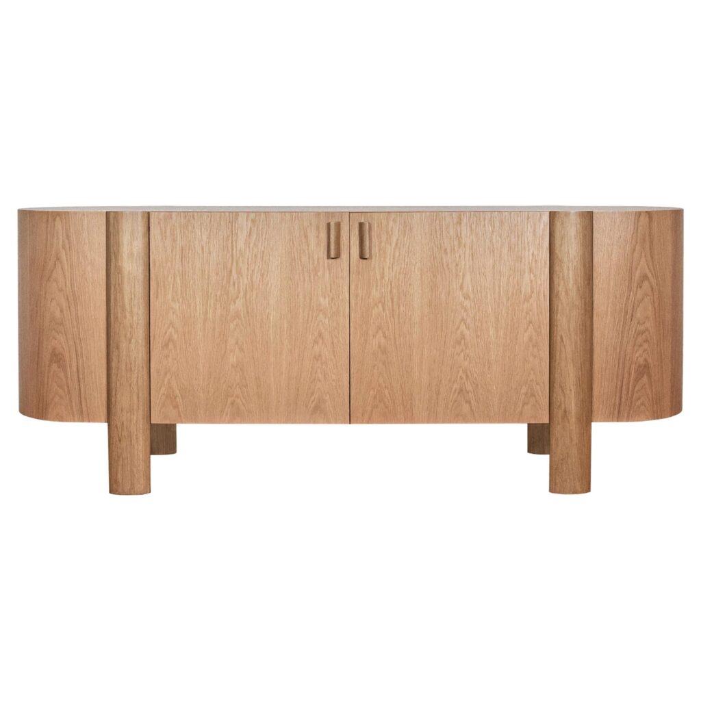 Era Oak Credenza Signed by Buket Hoscan Bazman 1