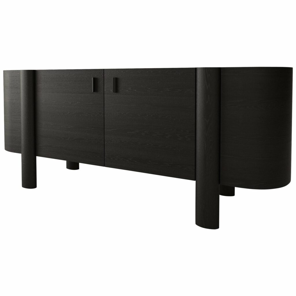 Era Oak Credenza Signed by Buket Hoscan Bazman 1