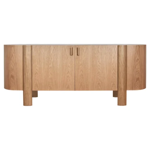 Era Oak Credenza Signed by Buket Hoscan Bazman 1