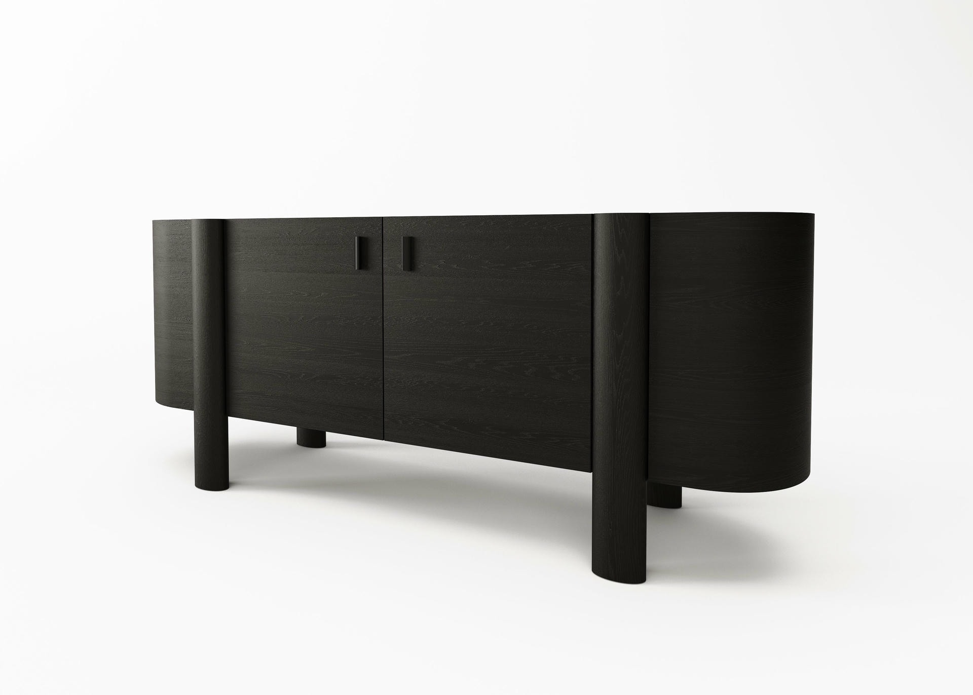 Era Oak Credenza Signed by Buket Hoscan Bazman 2