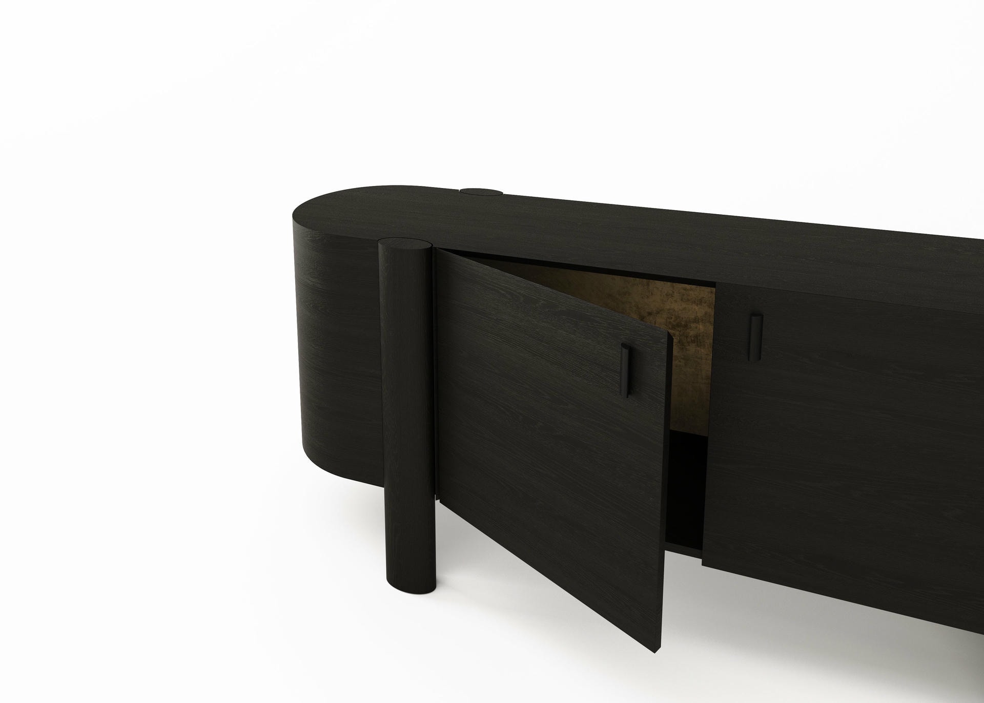 Era Oak Credenza Signed by Buket Hoscan Bazman 4