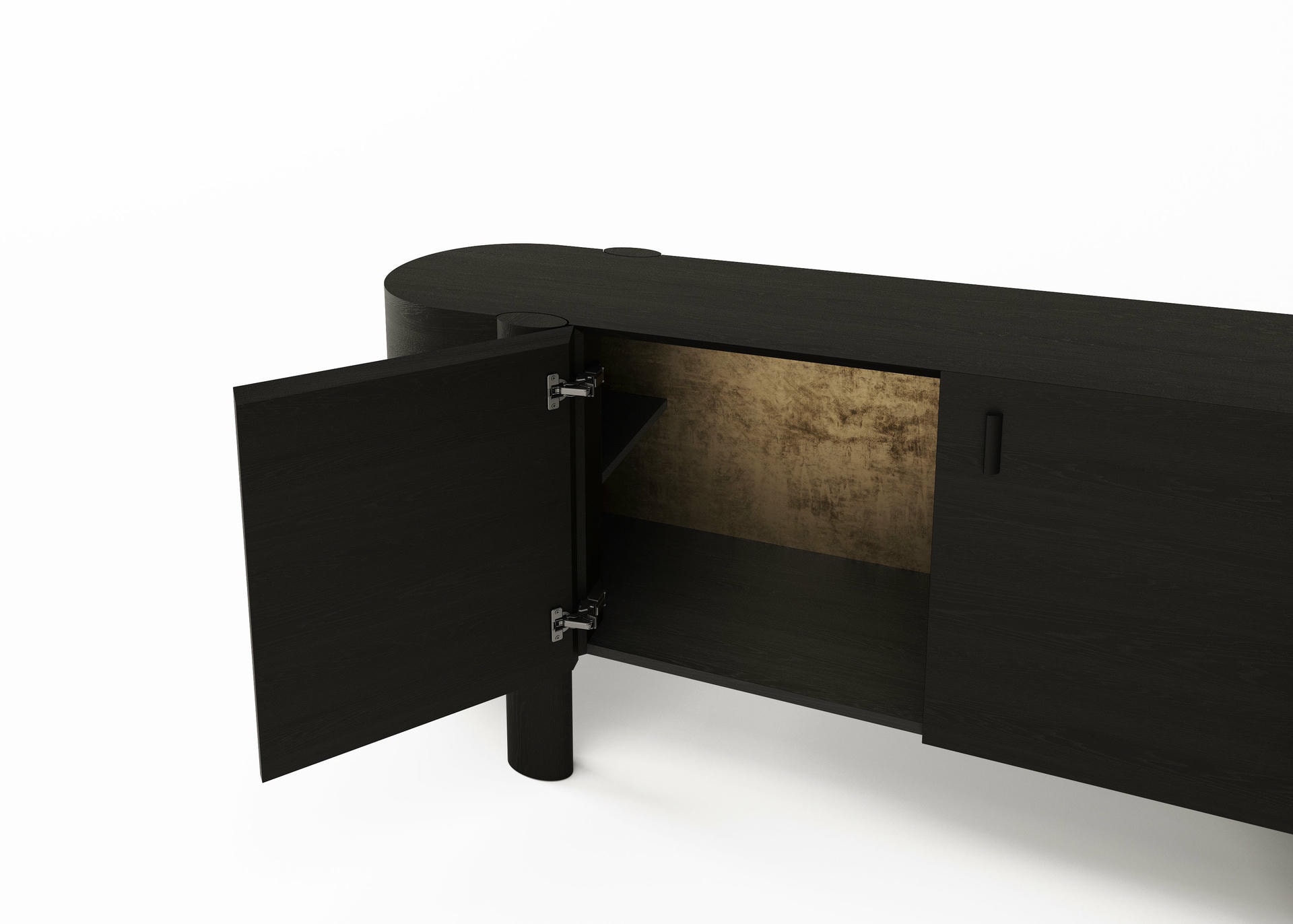 Era Oak Credenza Signed by Buket Hoscan Bazman 7