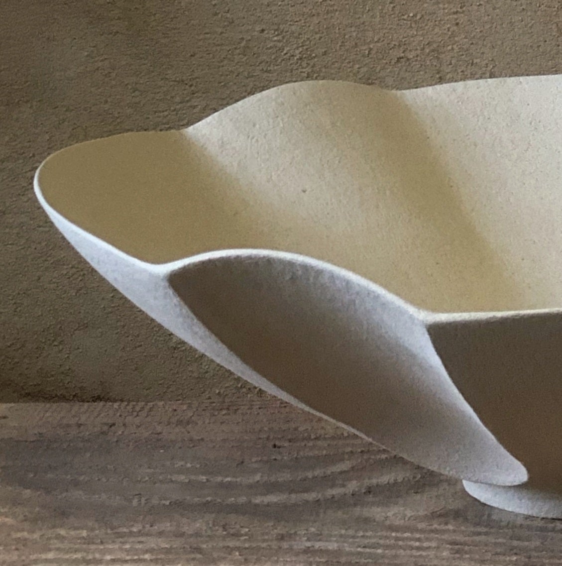 Faceted Low Bowl by Sophie Vaidie 5