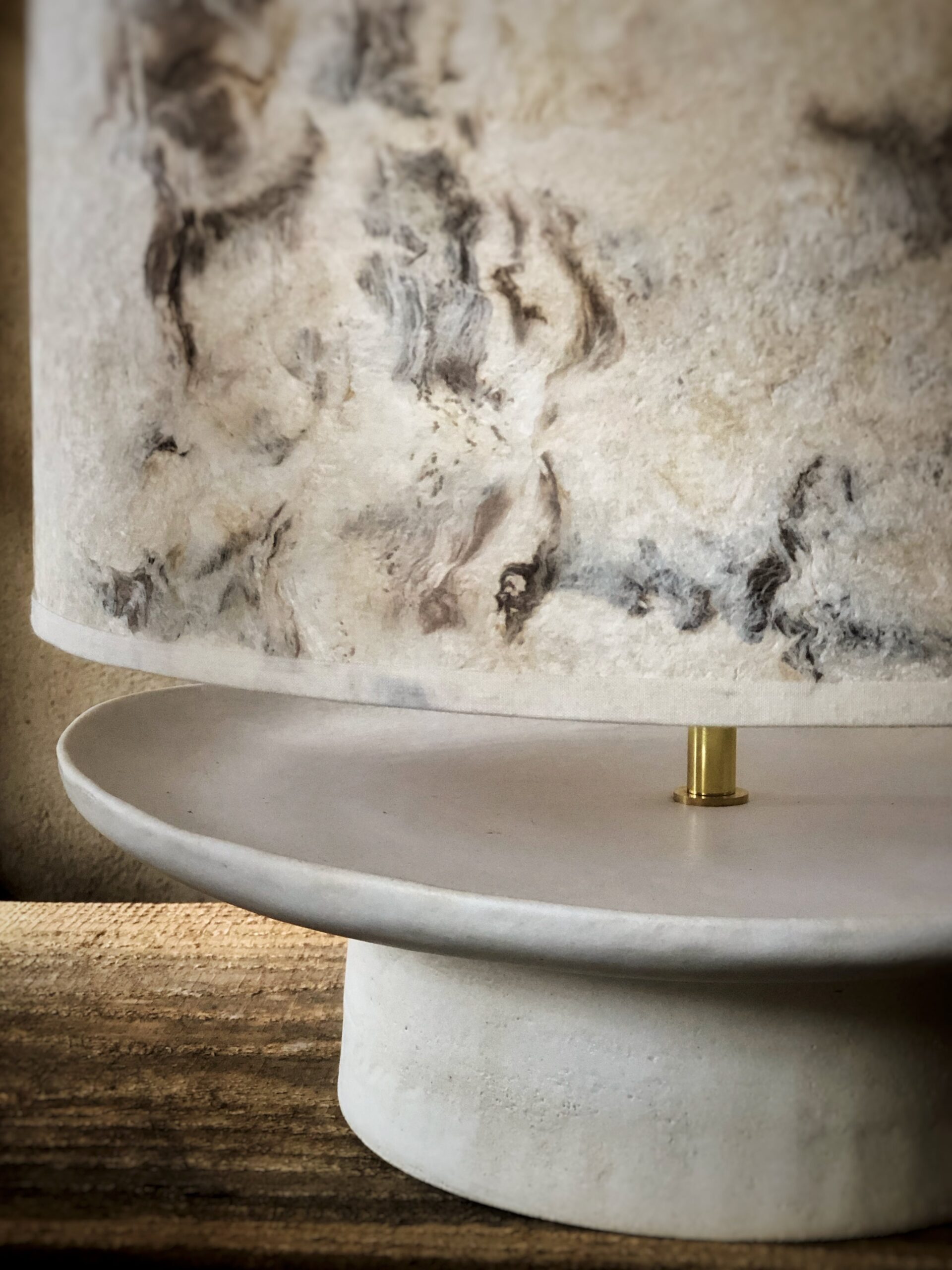 Japanese Cup Table Lamp by Sophie Vaidie 4