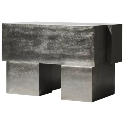 Layered Steel Seat XII by Hyungshin Hwang