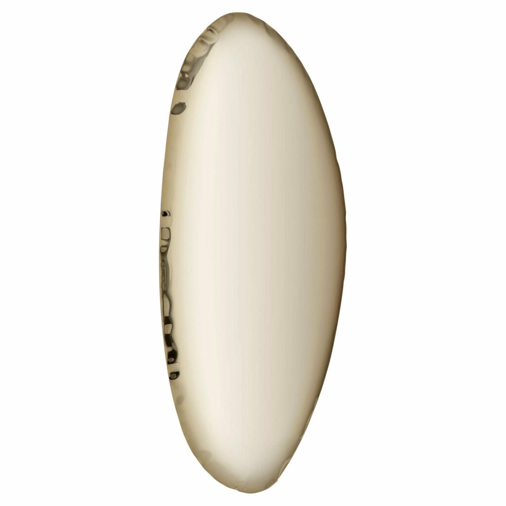 Light Gold Tafla O4 Wall Mirror by Zieta