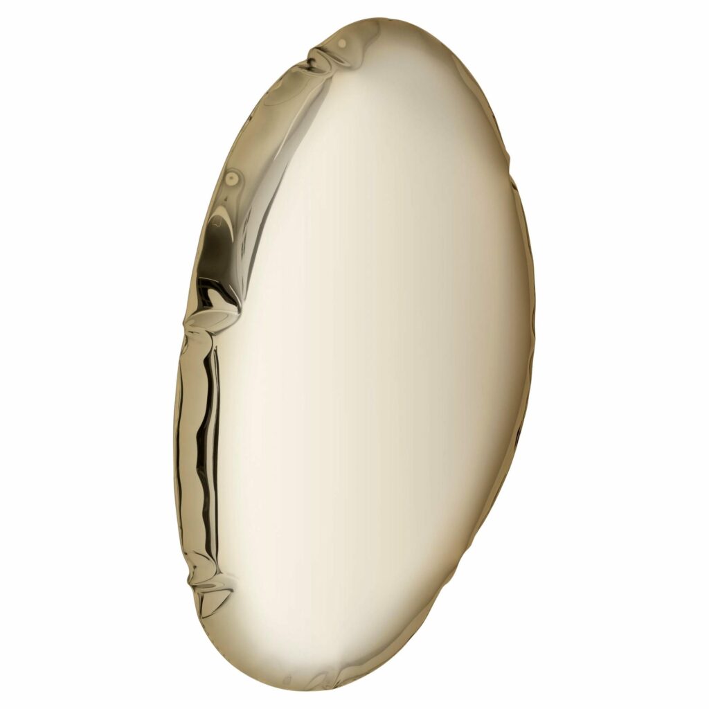 Light Gold Tafla O5 Wall Mirror by Zieta 1