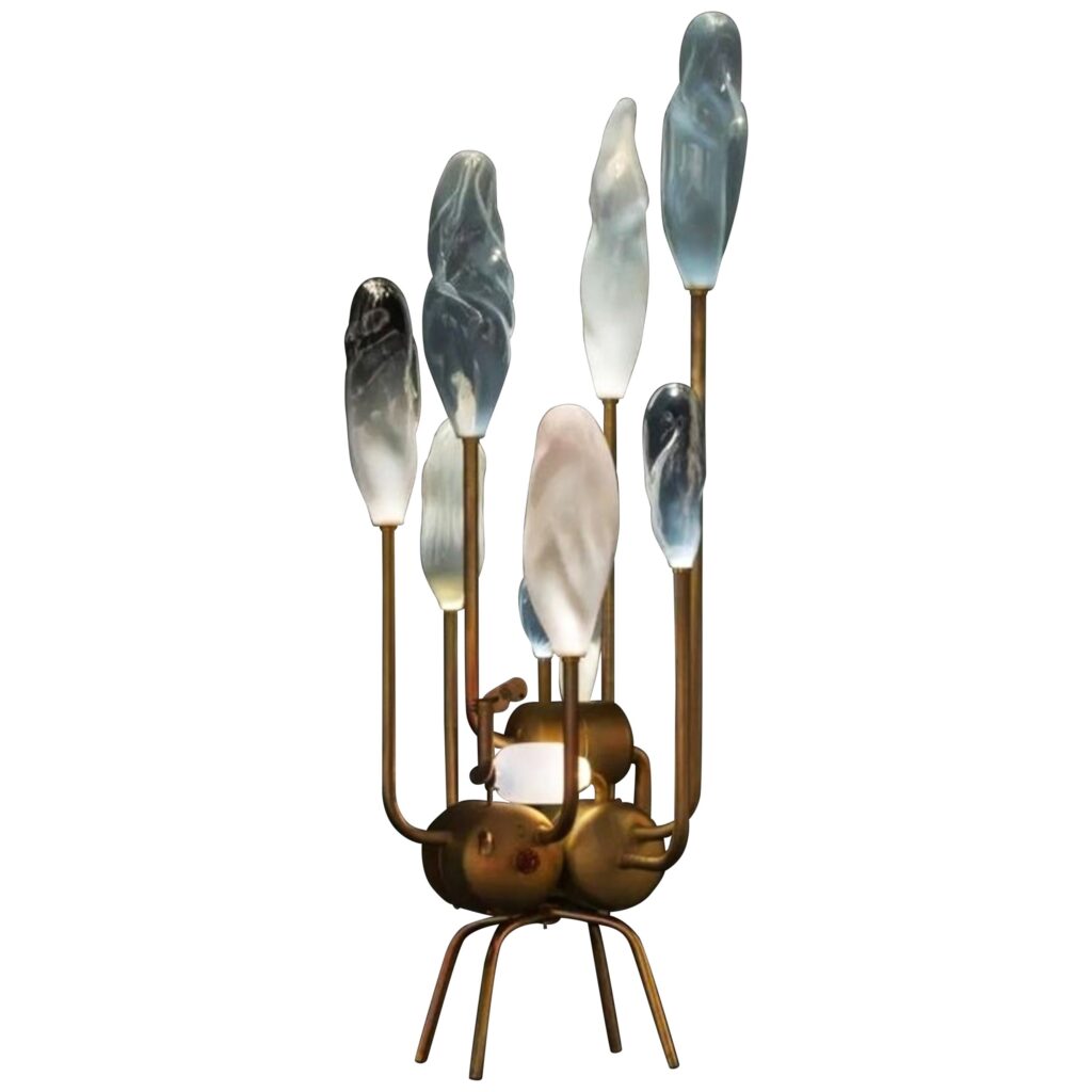 Love Factory Floor Lamp by Mark Sturkenboom, Mouth Blown Glass 1