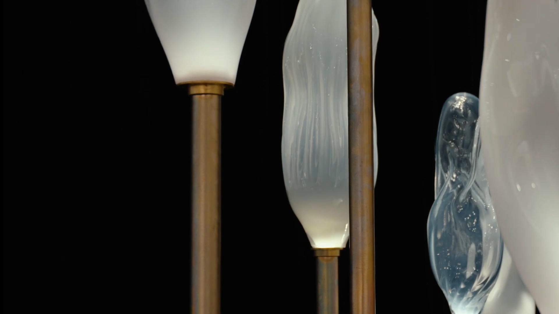 Love Factory Floor Lamp by Mark Sturkenboom Mouth Blown Glass 10