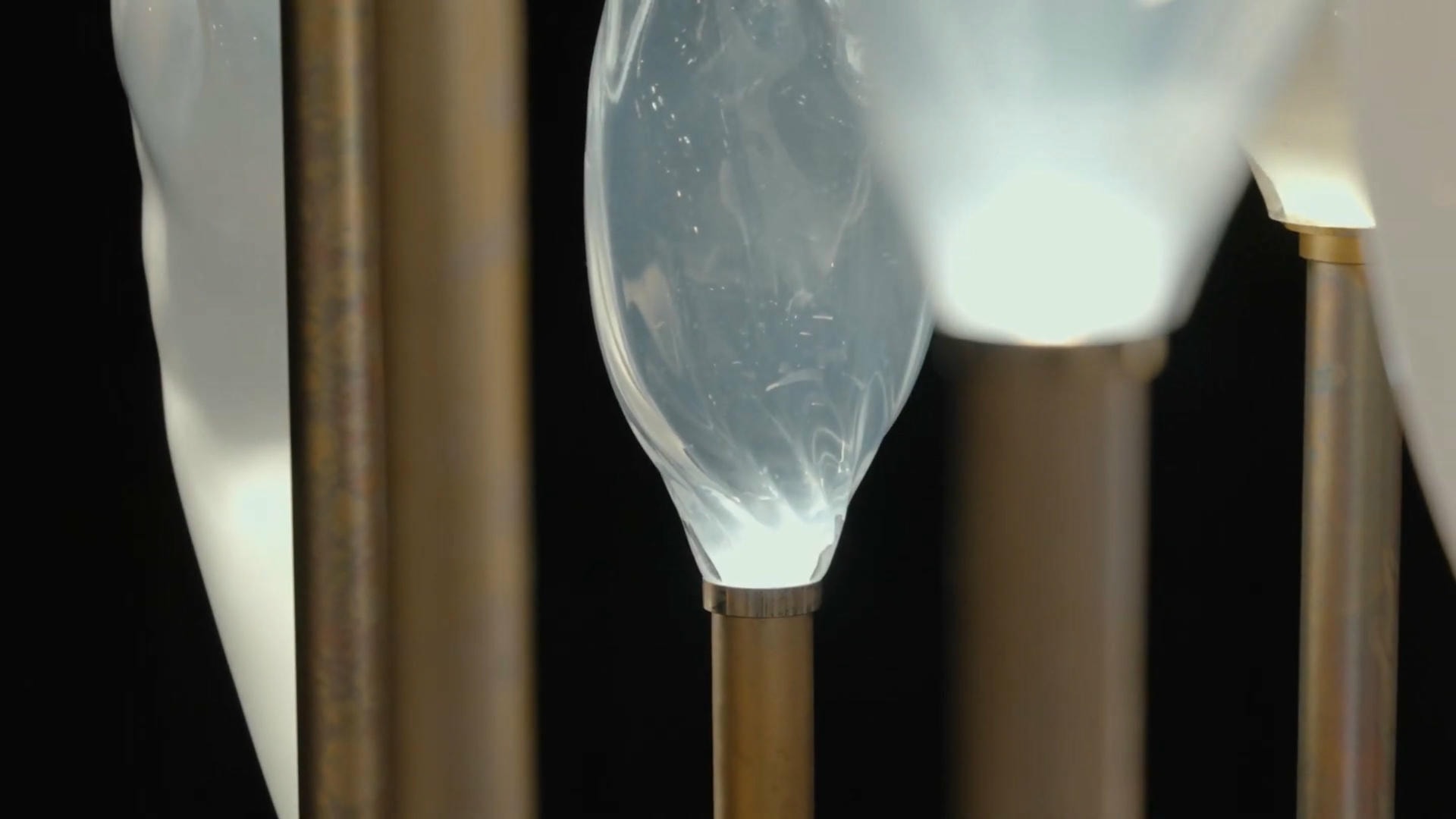 Love Factory Floor Lamp by Mark Sturkenboom Mouth Blown Glass 12