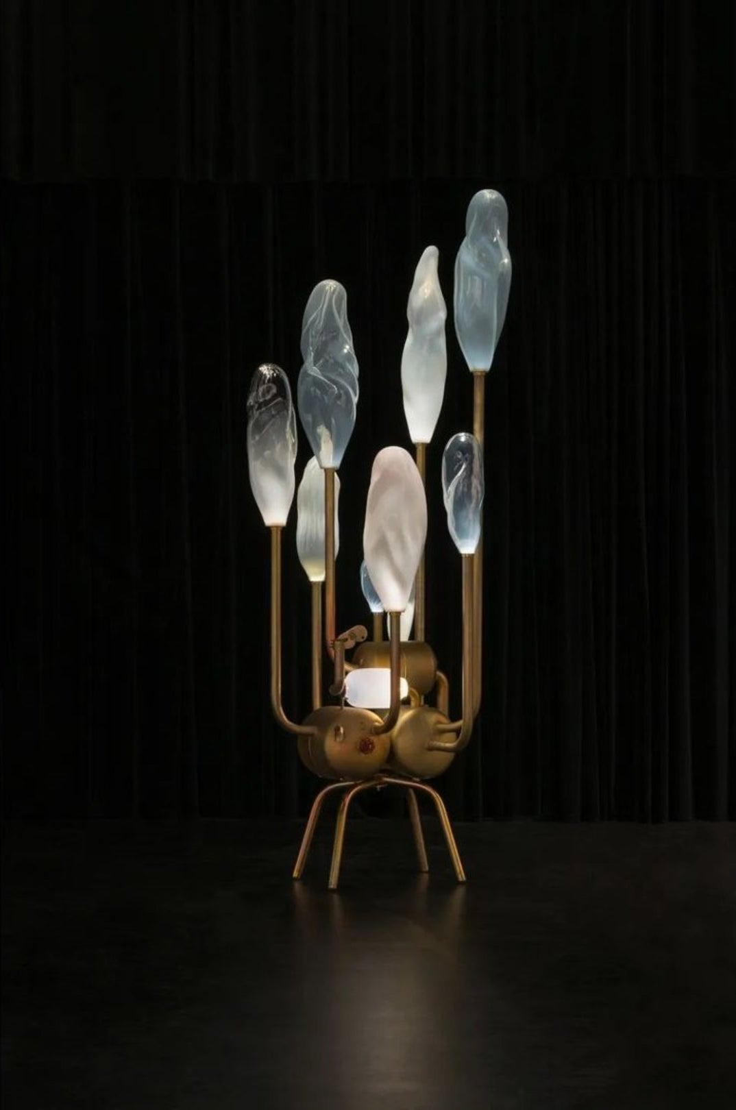 Love Factory Floor Lamp by Mark Sturkenboom Mouth Blown Glass 2