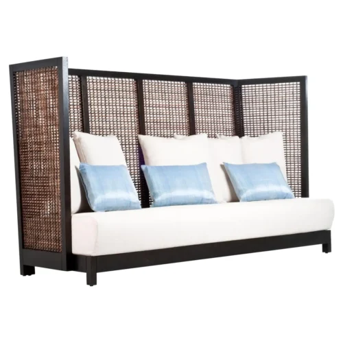 Maple Highback Suzy Wong Sofa by Kenneth Cobonpue 1