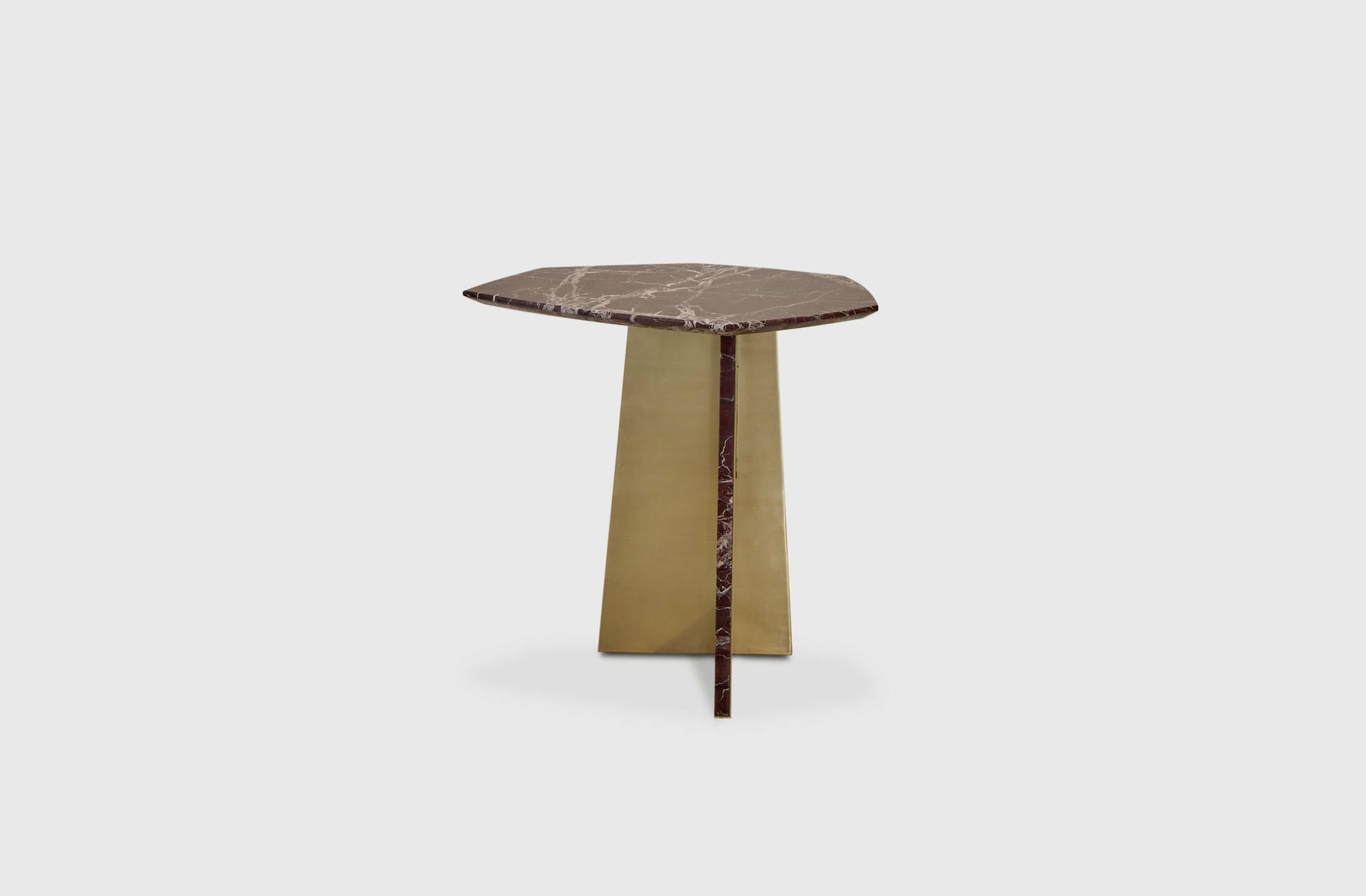 Medium Geometrik Marble Side Table by Atra Design 5