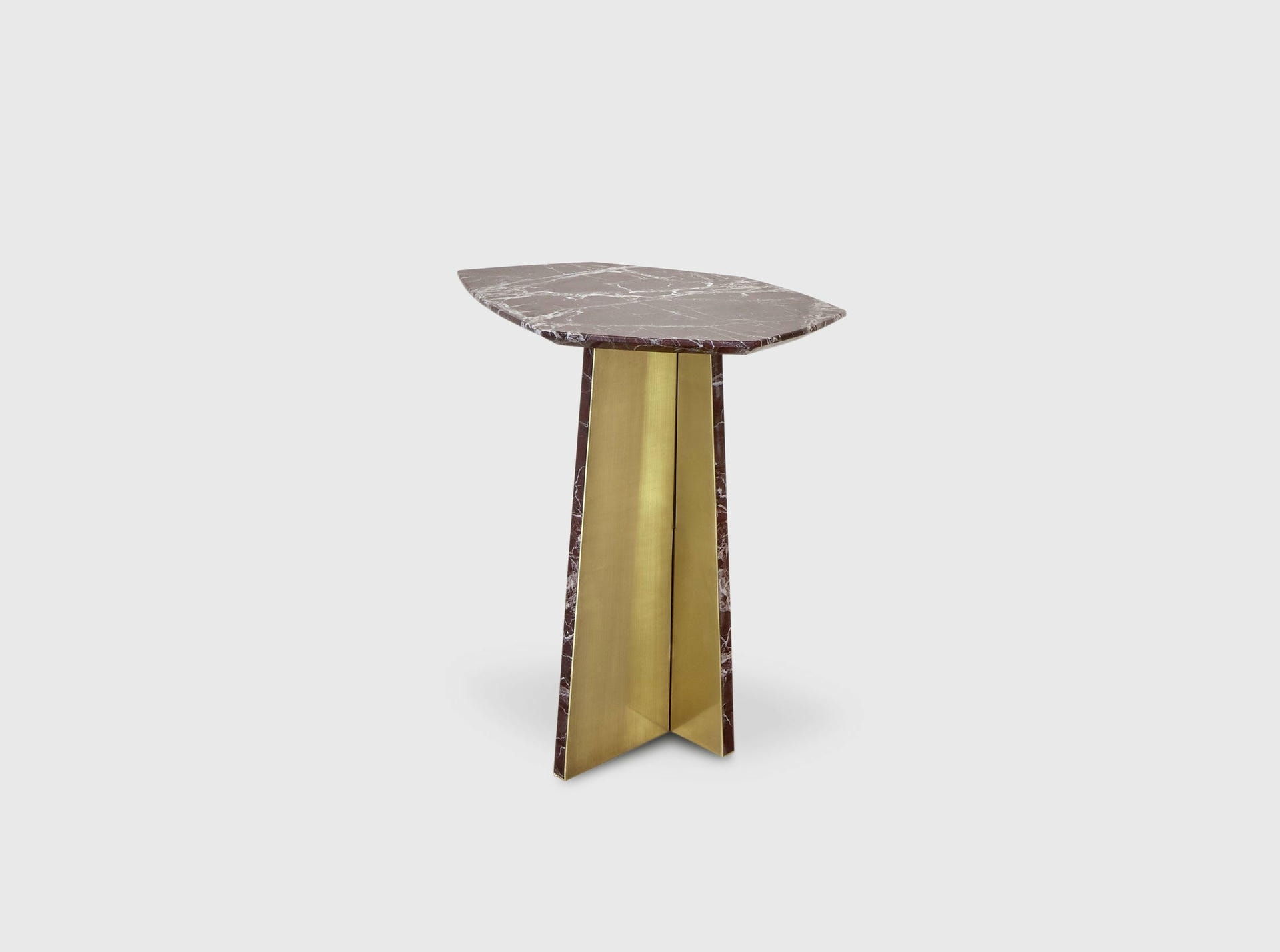 Medium Geometrik Marble Side Table by Atra Design 6