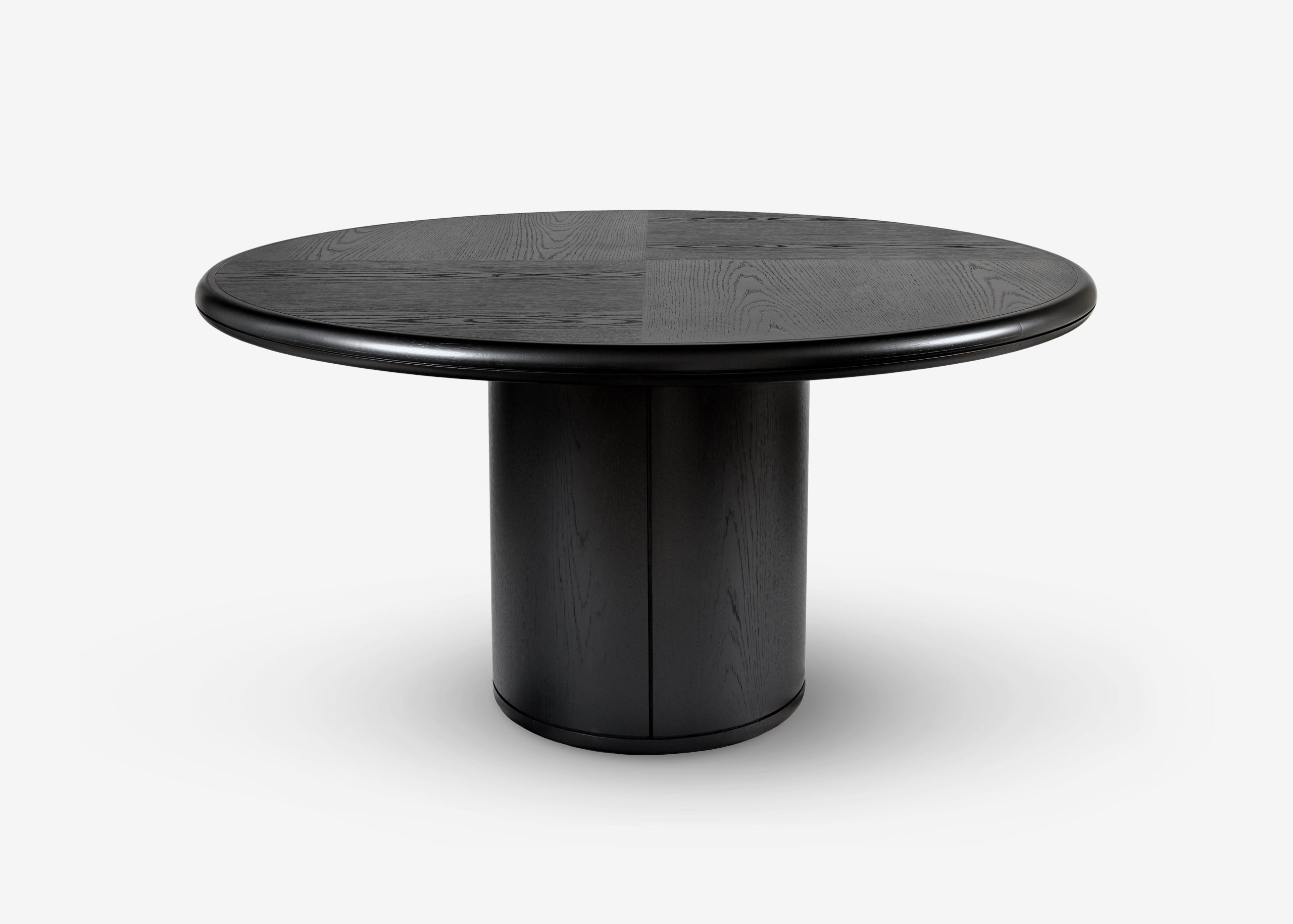 Moon Black Round Table Signed by Buket Hoscan Bazman 2