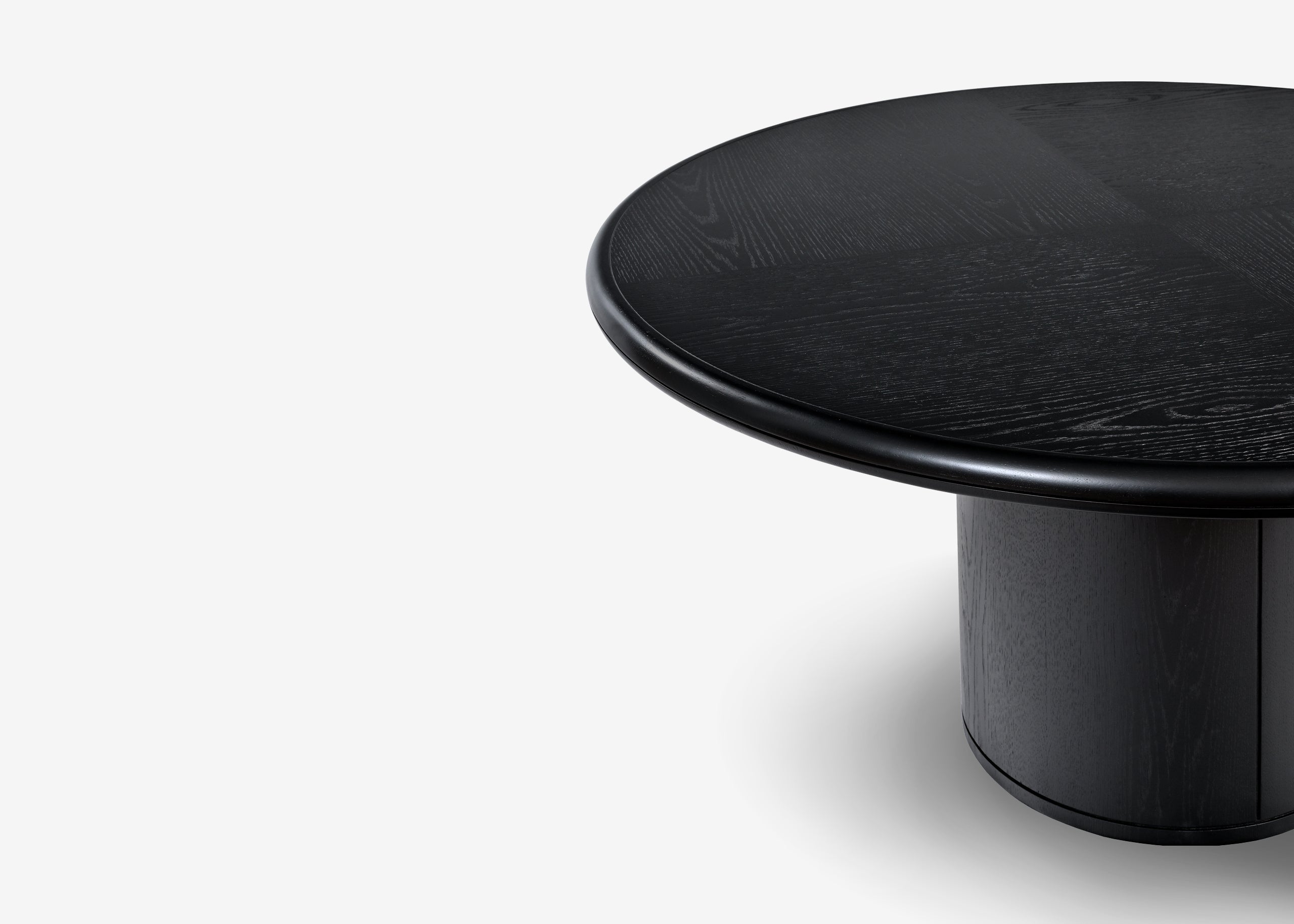 Moon Black Round Table Signed by Buket Hoscan Bazman 3