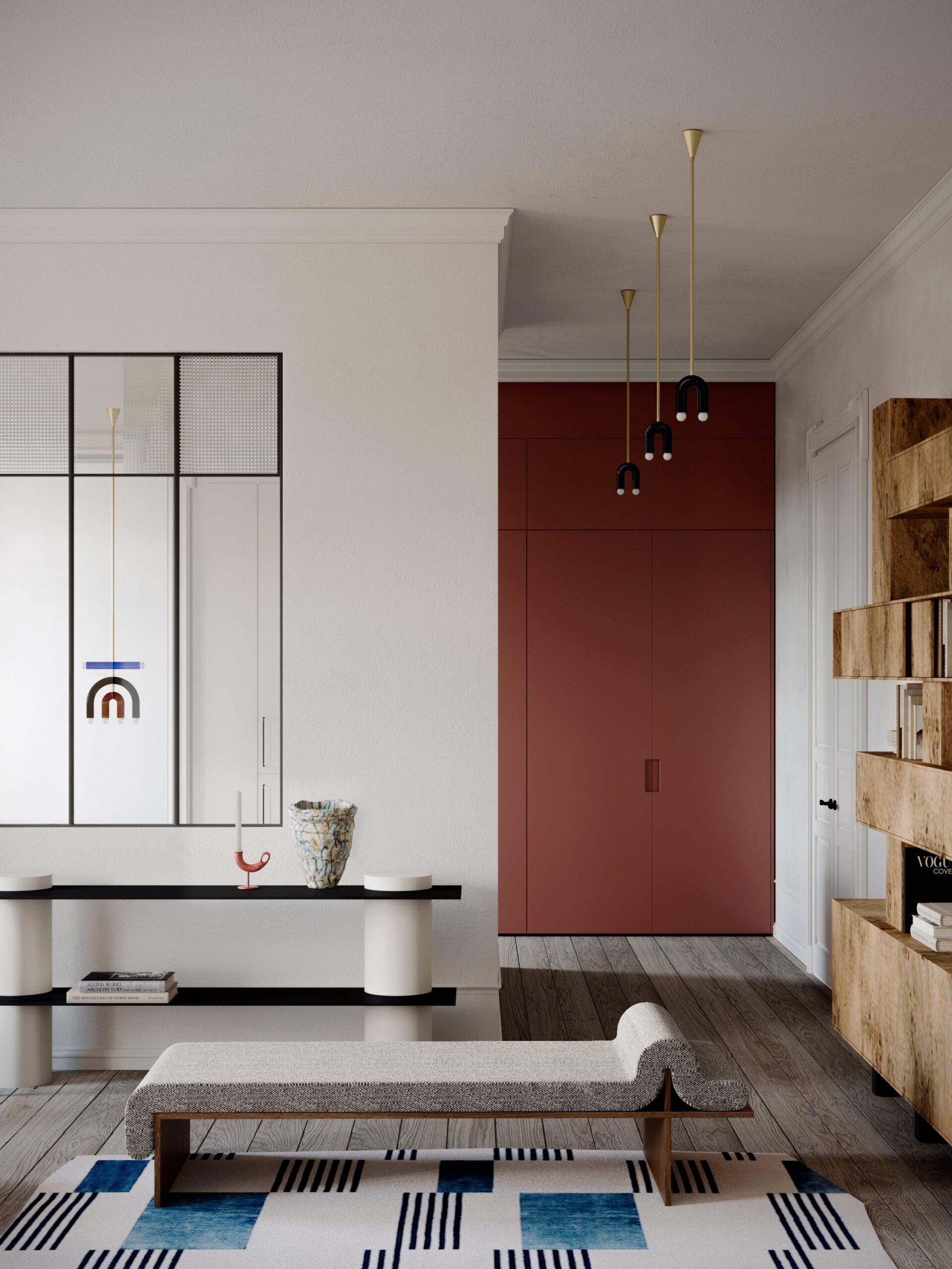 Navy TRN A1 Pendant Lamp by Pani Jurek 4