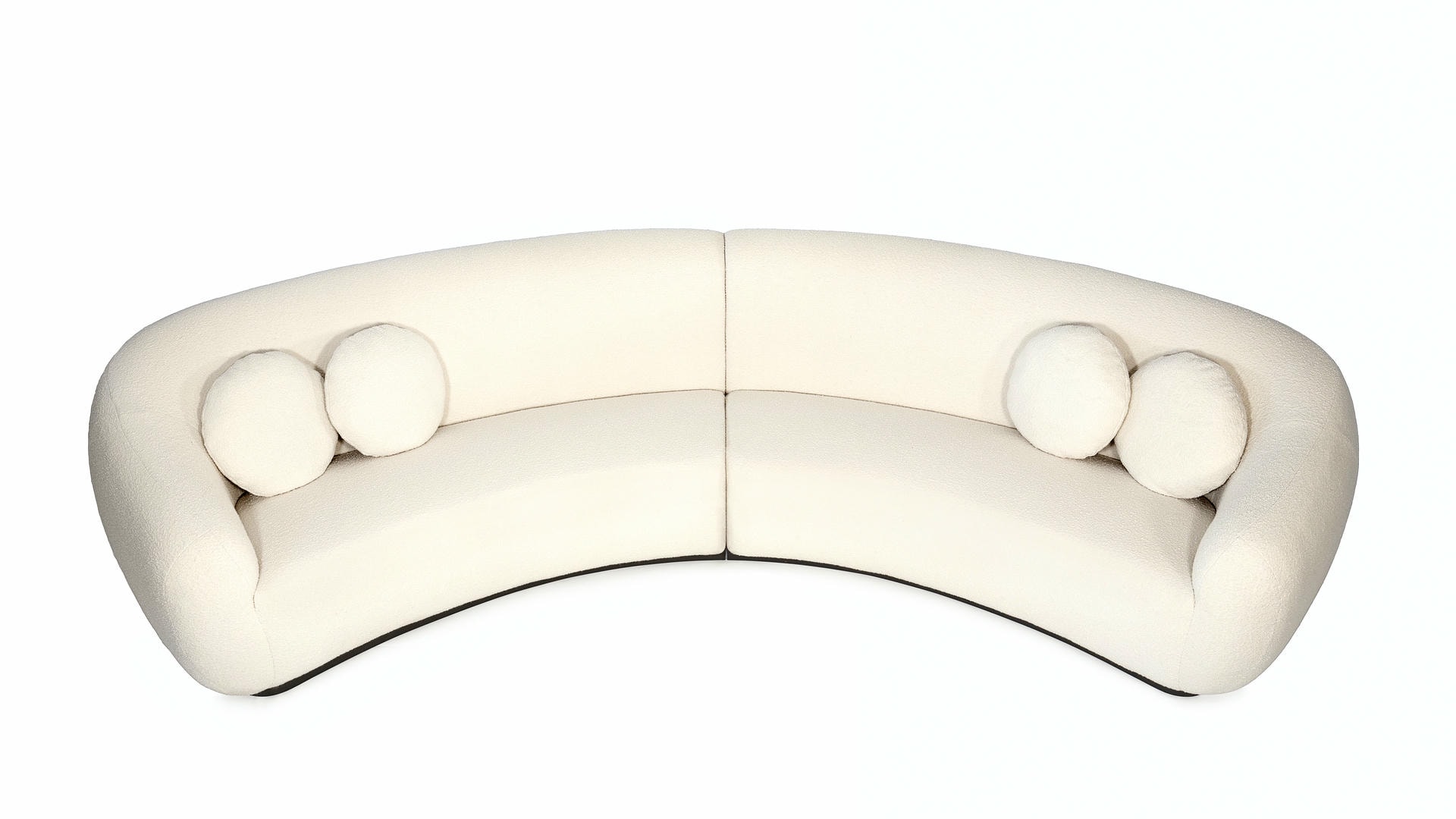 Niemeyer II Round Sofa by InsidherLand 5