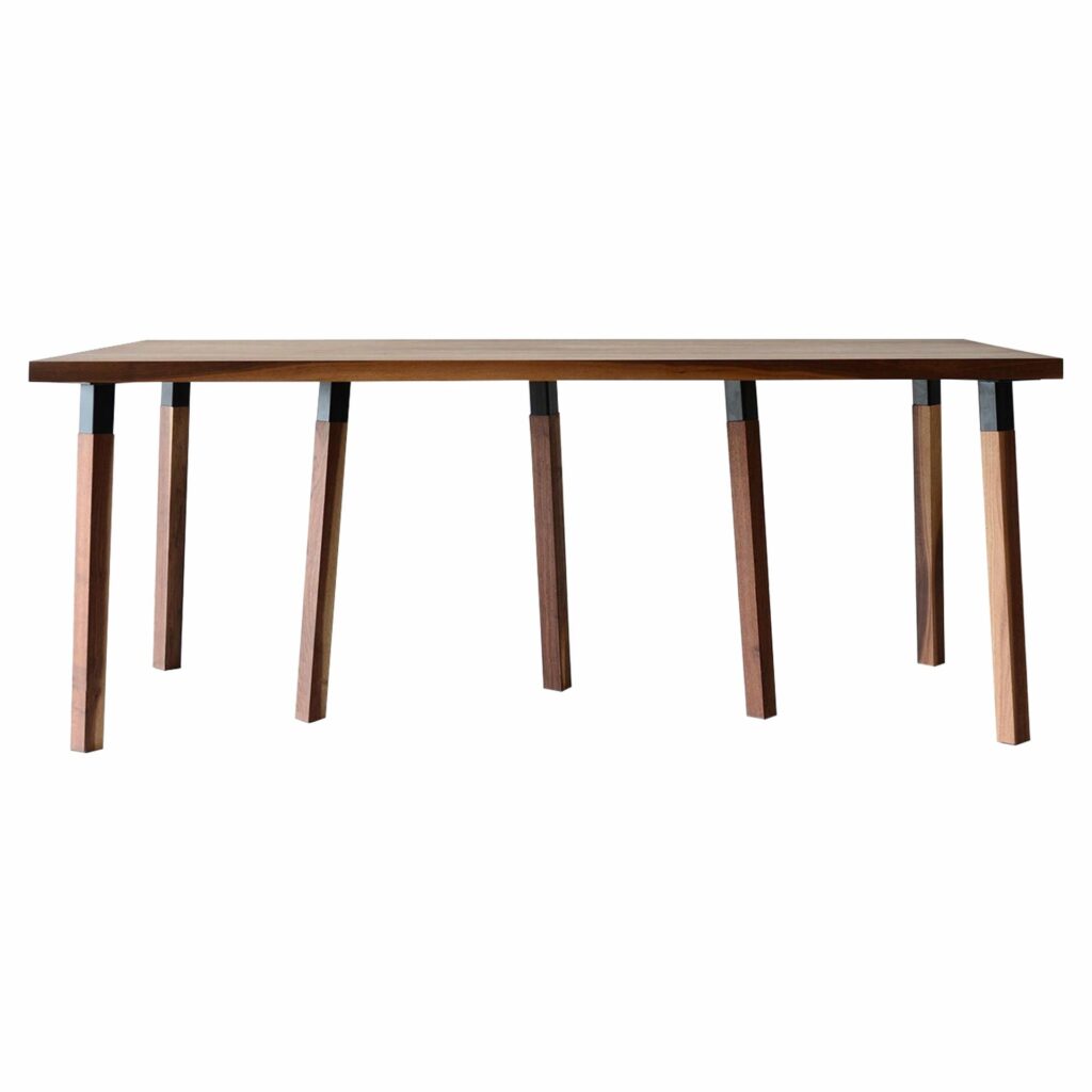 Oak Large Pier Dining Table by Hollis Morris 1