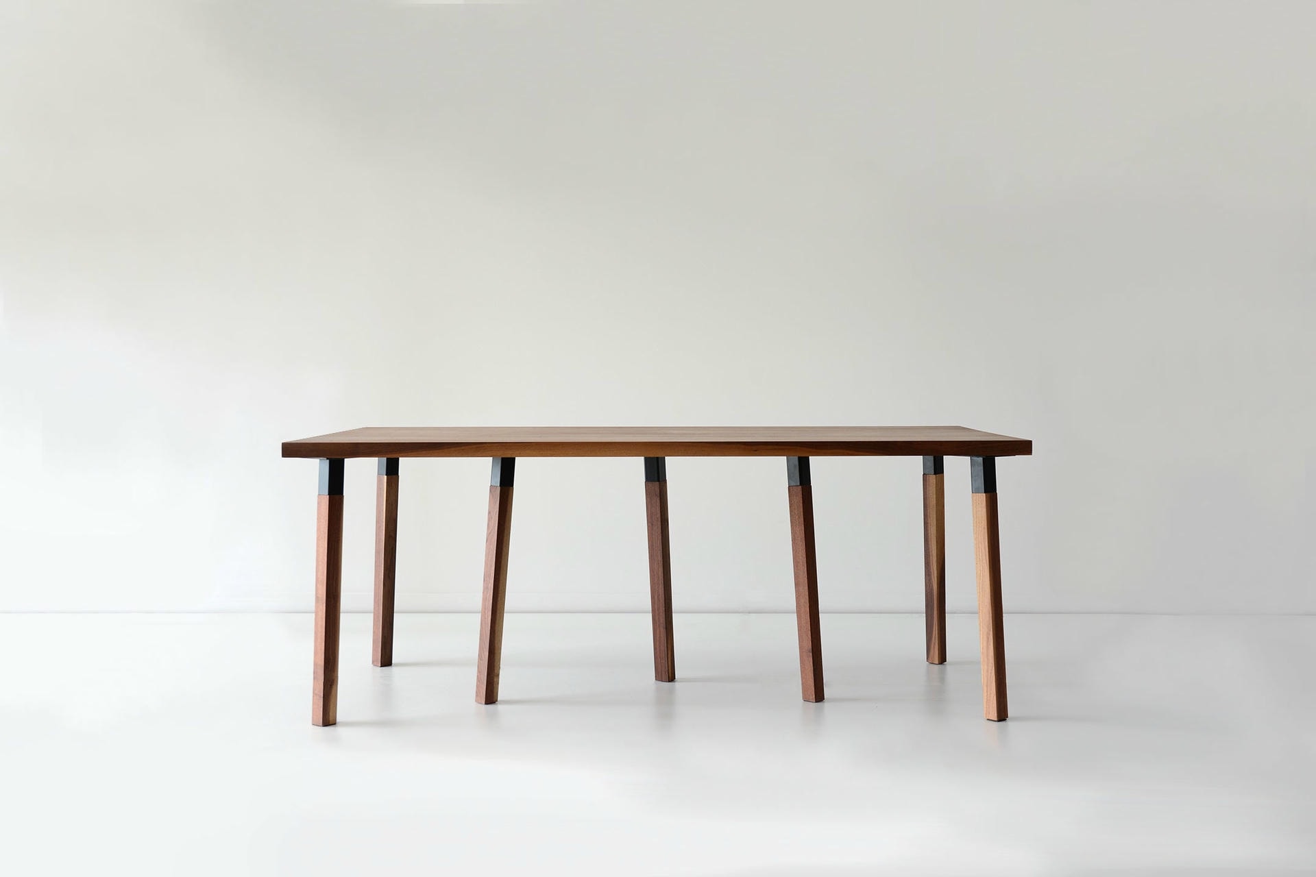 Oak Large Pier Dining Table by Hollis Morris 2