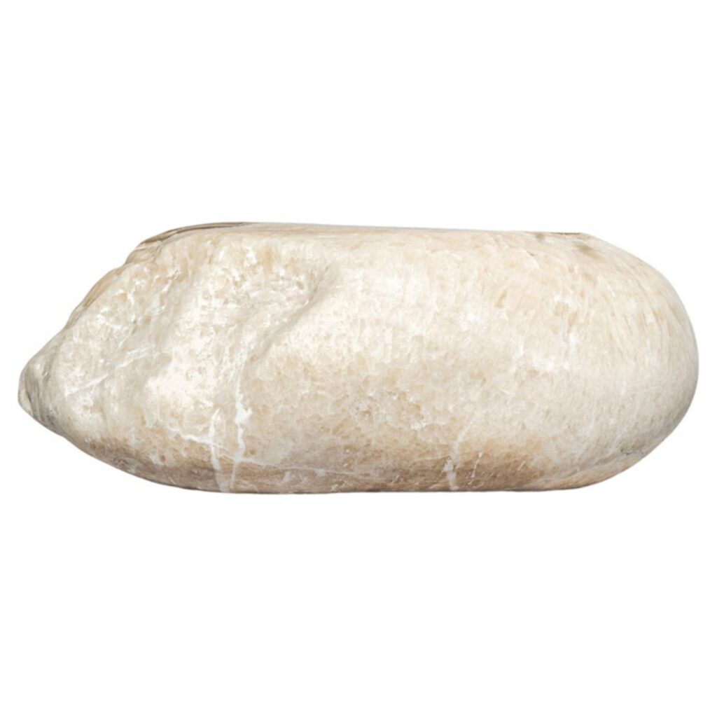 Organic Form Natural White Onyx Contemporary Coffee Table by Pierre De Valck1