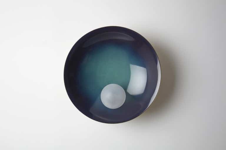 Oyster Wall Ceiling Mounted Verdigris by Carla Baz 7